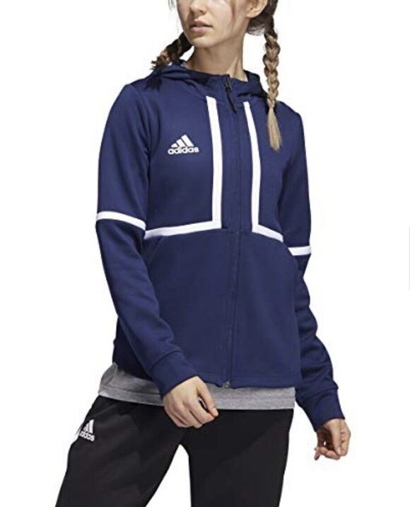 adidas Jackets & Blazers - NWT Adidas Women Navy Blue Long Sleeve Under The Lights Full Zip Jacket Size XLT